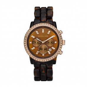 Correa de reloj Michael Kors MK5366 Plástico Marrón 8mm