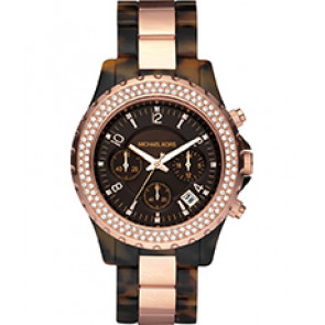Correa de reloj Michael Kors MK5416 Plástico Marrón 20mm