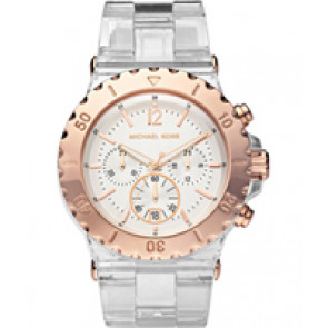 Correa de reloj Michael Kors MK5444 Plástico Transparente 26mm