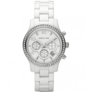 Correa de reloj Michael Kors MK5469 Cerámica Blanco 16mm