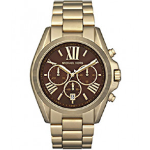 Correa de reloj Michael Kors MK5502 Acero Chapado en oro 22mm