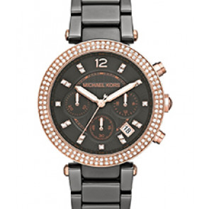 Correa de reloj Michael Kors MK5539 Acero Gris antracita 20mm