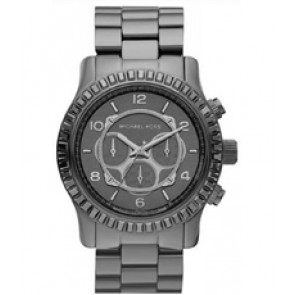 Correa de reloj Michael Kors MK5542 Acero inoxidable Gris antracita 24mm