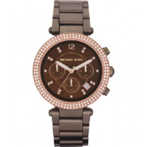 Correa de reloj Michael Kors MK5578 Acero inoxidable Marrón 12mm