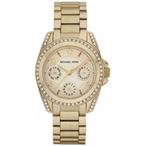 Correa de reloj Michael Kors MK5639 Acero Chapado en oro 16mm