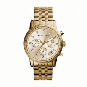 Correa de reloj Michael Kors MK5676 / MK5682 Acero Chapado en oro