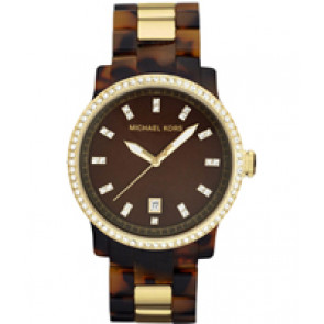 Correa de reloj Michael Kors MK5714 Plástico Marrón 18mm
