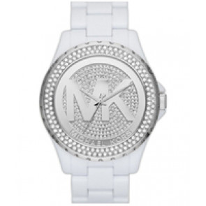 Correa de reloj Michael Kors MK5816 Plástico Blanco 20mm