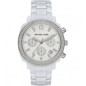 Correa de reloj Michael Kors MK5822 Plástico Blanco 18mm