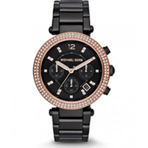 Correa de reloj Michael Kors MK5885 Acero Negro 20mm