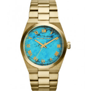 Correa de reloj Michael Kors MK5894 Acero Chapado en oro 24mm