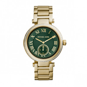 Correa de reloj Michael Kors MK6065 / MK5867 / Skylar Acero Chapado en oro 12mm