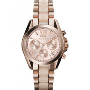Correa de reloj Michael Kors MK6066 Acero inoxidable Rosado 18mm