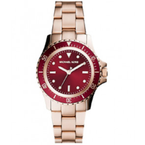 Correa de reloj Michael Kors MK6116 Acero Rosado 14mm