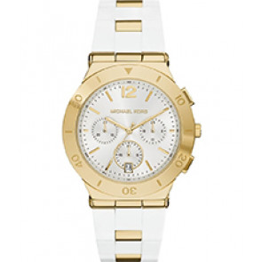 Correa de reloj Michael Kors MK6171 Silicona Blanco 22mm