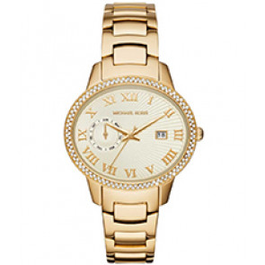 Correa de reloj Michael Kors MK6227 Acero Chapado en oro 18mm
