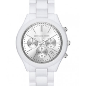 Correa de reloj Michael Kors MK6254 Plástico Blanco 20mm