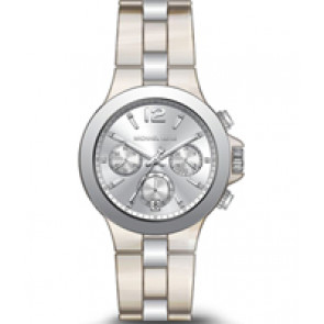 Correa de reloj Michael Kors MK6385 Plástico Bicolor 20mm
