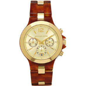 Correa de reloj Michael Kors MK6386 Plástico Marrón 20mm