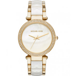 Correa de reloj Michael Kors MK6400 Acero Chapado en oro 20mm