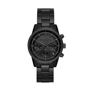 Correa de reloj Michael Kors MK6438 Acero Negro 18mm
