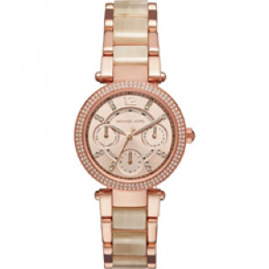 Correa de reloj Michael Kors MK6512 Acero Beige 16mm