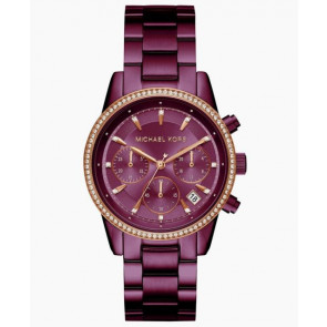 Correa de reloj Michael Kors MK6542 Acero Púrpura 18mm