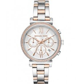 Correa de reloj Michael Kors MK6558 Acero inoxidable Multicolor 16mm