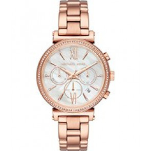 Correa de reloj Michael Kors MK6576 Acero Rosado 16mm