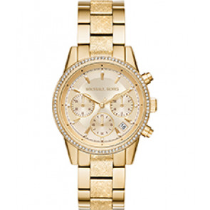 Correa de reloj Michael Kors MK6597 Acero Chapado en oro 18mm