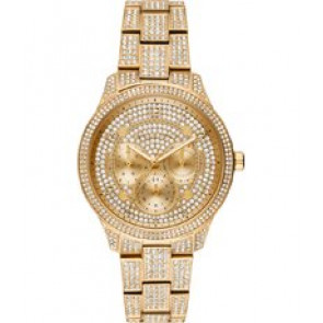 Correa de reloj Michael Kors MK6627 Acero inoxidable Chapado en oro 18mm