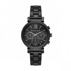 Correa de reloj Michael Kors MK6632 Acero Negro 16mm