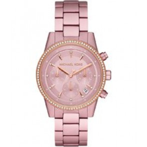 Correa de reloj Michael Kors MK6753 Acero inoxidable Rosa 18mm
