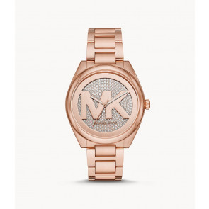 Correa de reloj Michael Kors MK7312 Acero inoxidable Rosado 18mm
