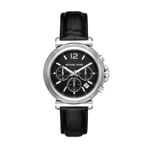 Correa de reloj Michael Kors MK7499 Cuero Negro 18mm