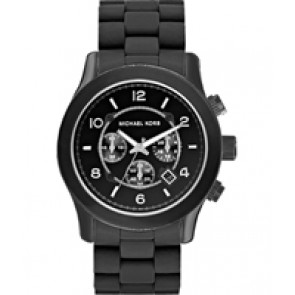 Correa de reloj Michael Kors MK8119 Silicona Negro 24mm