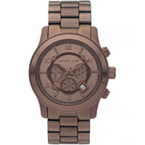Correa de reloj Michael Kors MK8204 Acero inoxidable Marrón 24mm