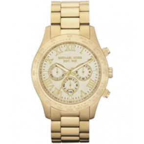 Correa de reloj Michael Kors MK8214 Acero Chapado en oro 22mm
