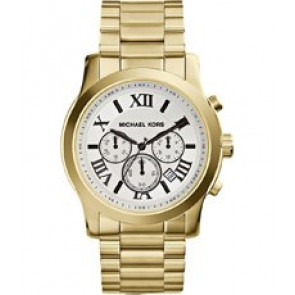 Correa de reloj Michael Kors MK8345 Acero Chapado en oro 22mm