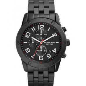 Correa de reloj Michael Kors MK8350 Acero Negro 24mm