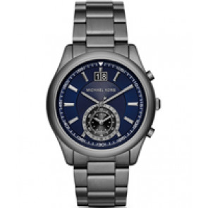 Correa de reloj Michael Kors MK8418 Acero Gris antracita 22mm