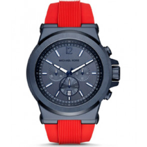 Correa de reloj Michael Kors MK8558 Silicona Rojo 28mm