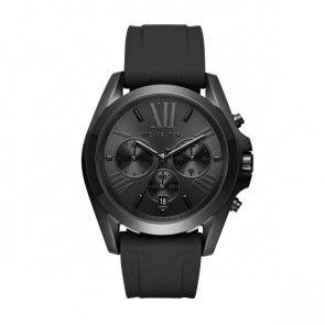 Correa de reloj Michael Kors MK8560 Silicona Negro 24mm