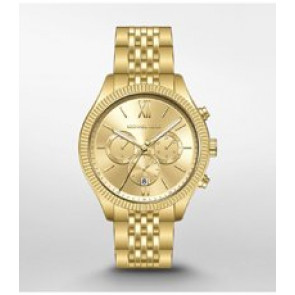 Correa de reloj Michael Kors MK8693 Acero Chapado en oro 18mm