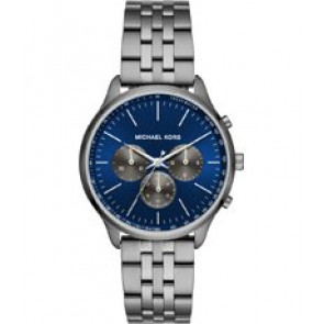 Correa de reloj Michael Kors MK8724 Acero inoxidable Gris antracita 20mm