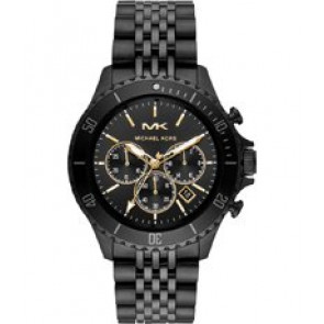 Correa de reloj Michael Kors MK8750 Acero inoxidable Negro 22mm