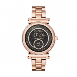 Correa de reloj Michael Kors MKT5022 Acero Rosado 18mm