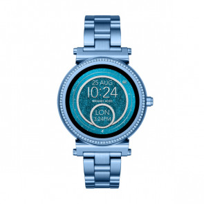 Correa de reloj Michael Kors MKT5042 Acero Azul 18mm