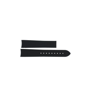 Correa de reloj Maurice Lacroix MI1098 / AQ60872 / ML640-000020 Silicona Negro 18mm