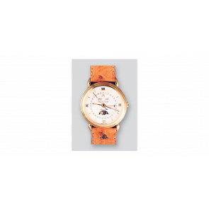 Correa de reloj Maurice Lacroix ML655-000027 Cuero Marrón claro 19mm